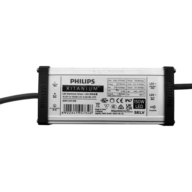 Светодиодная уличная лампа Philips, портативный источник питания, прожектор