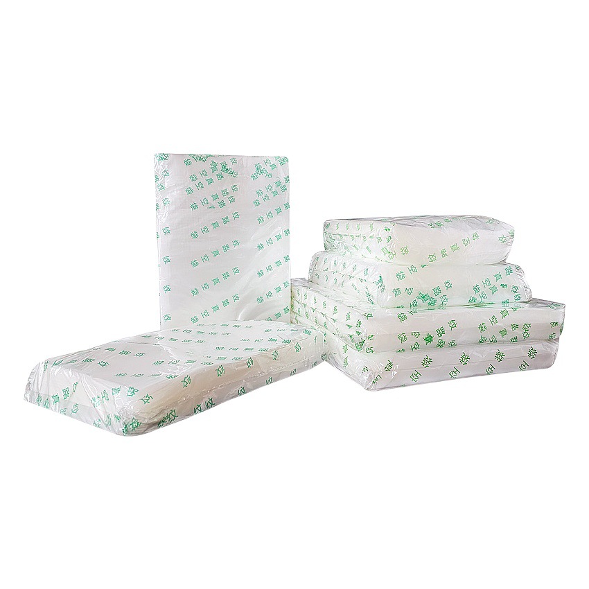 Bolsa de vacío de grano al por mayor de conservación de alimentos cocinados en el hogar sellado de plástico comprimido bolsa de embalaje de calidad alimentaria bolsa de vacío de malla