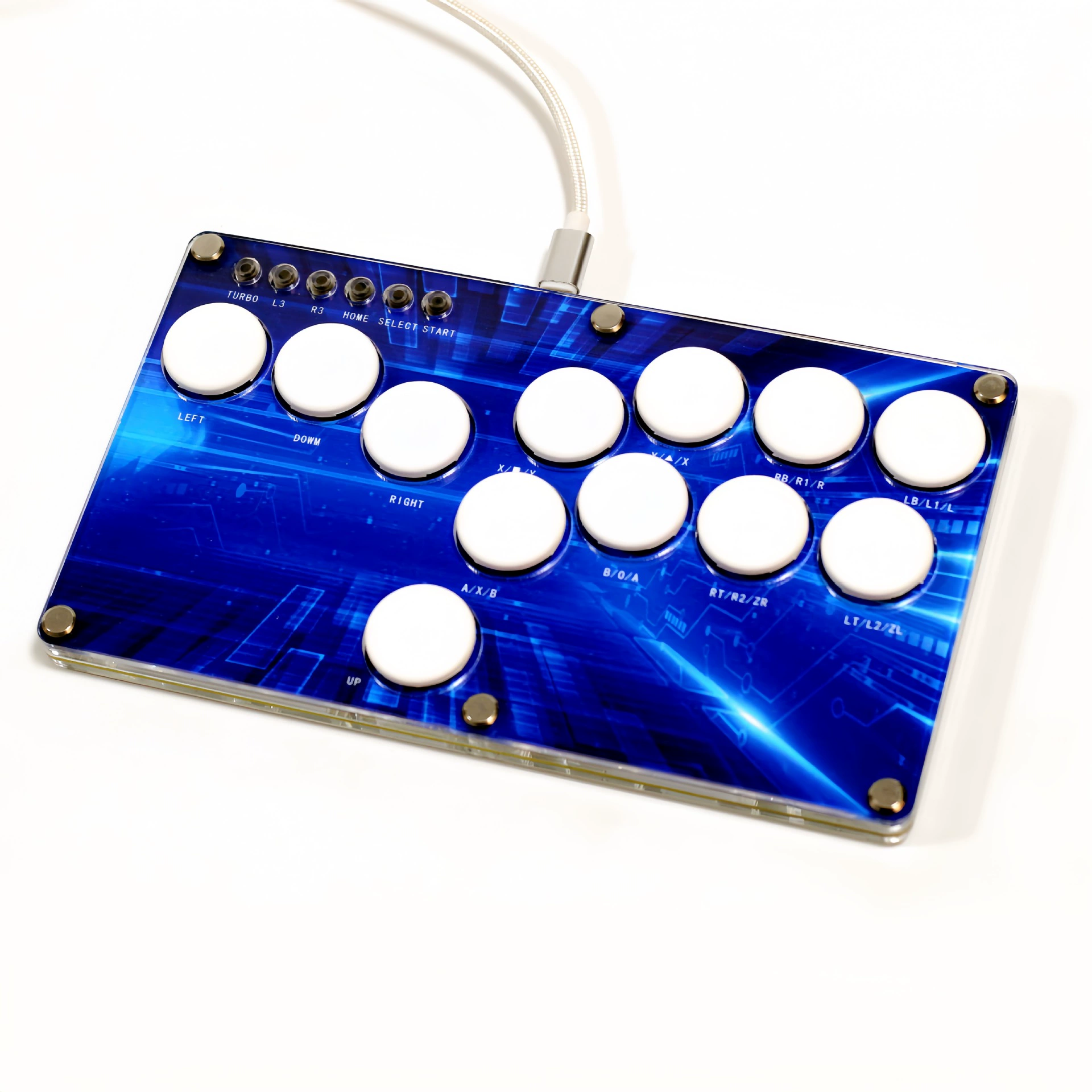 Хитбокс аркадный бой клавиатура Raspberry Pi PS4 игровая машина качатель SOCD Король убийств уличный файтинг игровой контроллер
