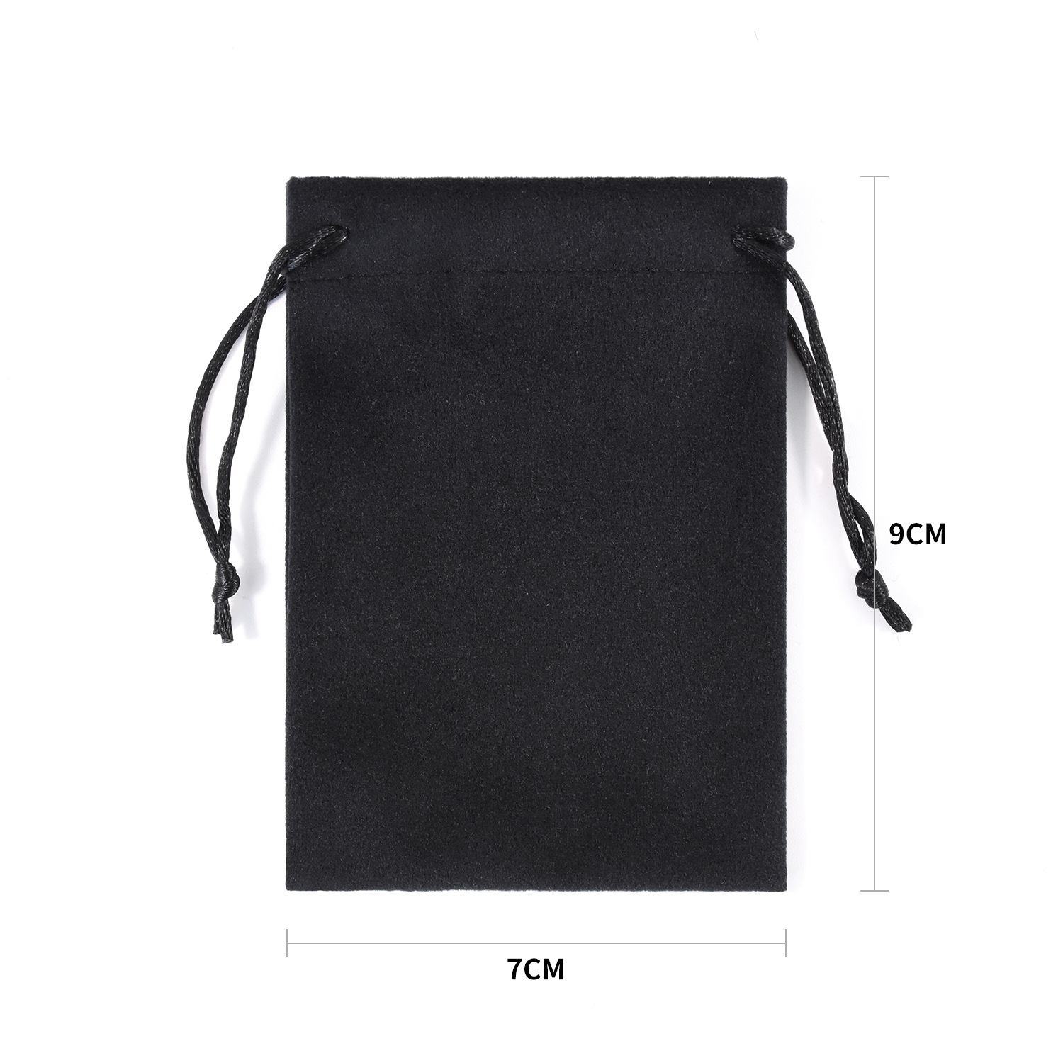 Bolsillo con cordón de franela, almacenamiento de joyas, bolsa de franela Lisi de alta gama, barra de labios, bolsa de joyería de joyería, spot al por mayor