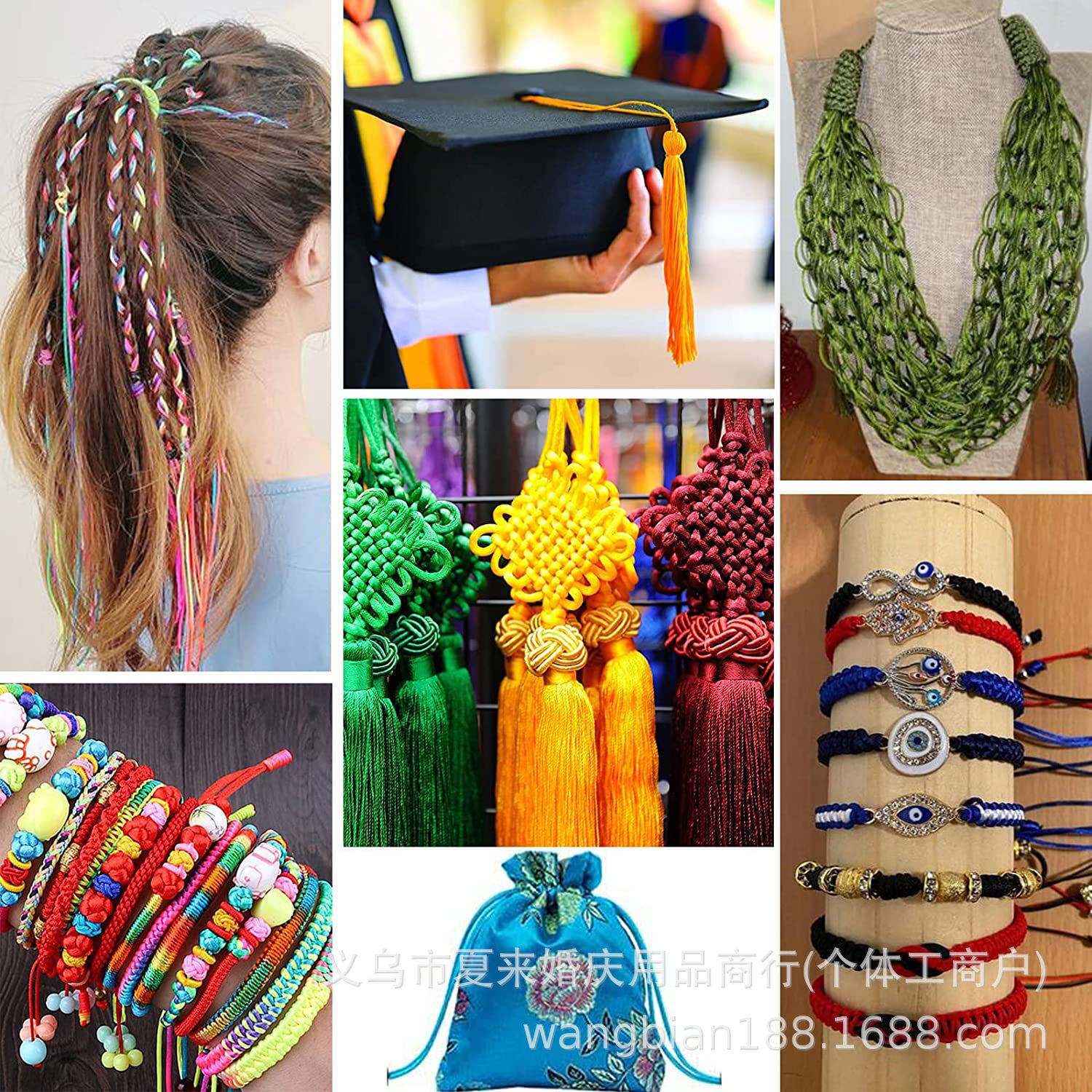 Nylon Cord Thread Chinese Knot