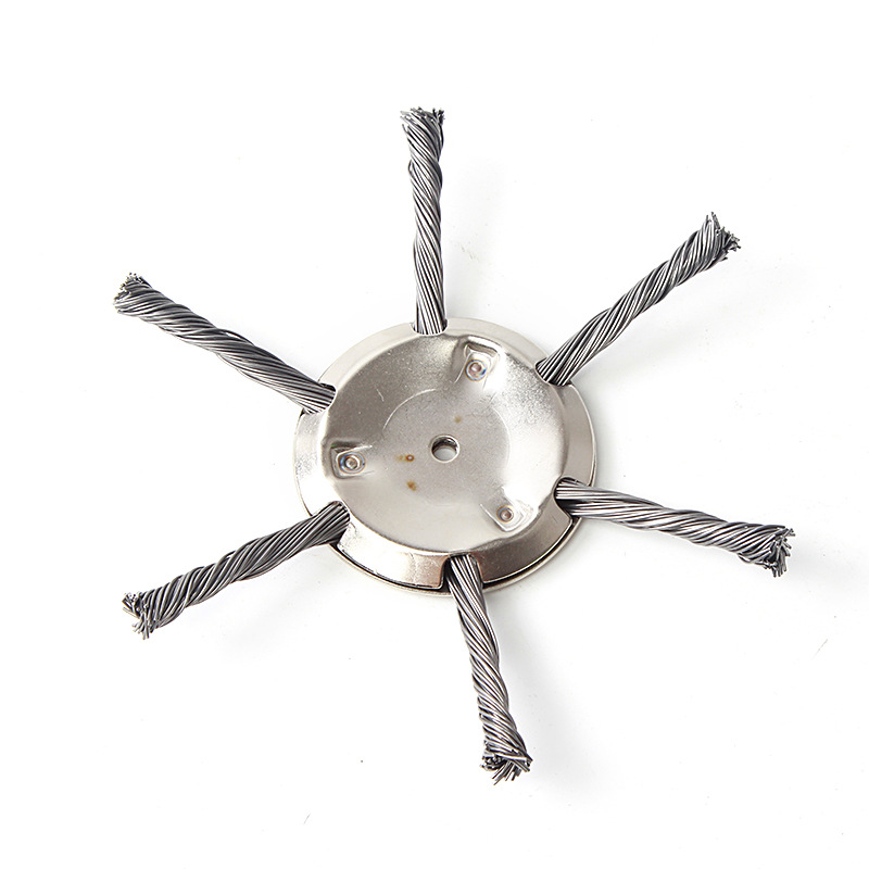 锂电池除草神器割草机钢丝打草头耐磨多功能家用除锈园林砖缝配件