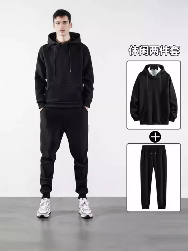 潮仑布 (Cross-border trading), толстовка, свитшот, длинный рукав, кардиган, штаны, спортивный костюм