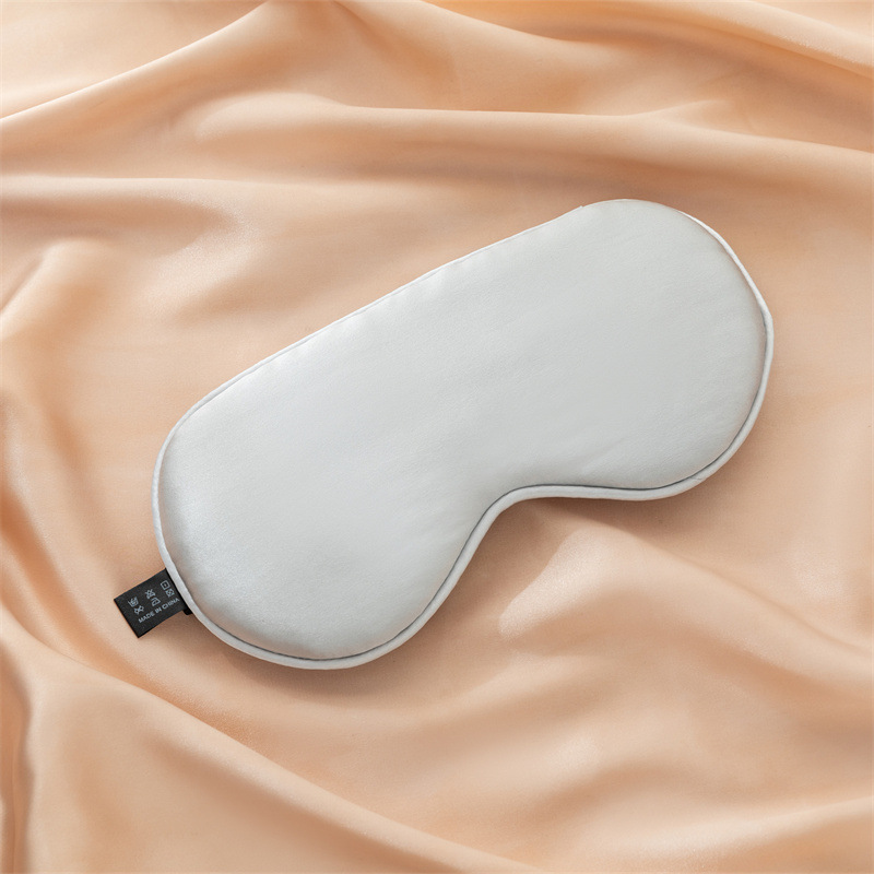 16 Mmi máscara de ojos de seda sombreada sin presionar los ojos, protector de ojos con hebilla de ajuste de seda de morera de doble cara, máscara de ojos para dormir de viaje