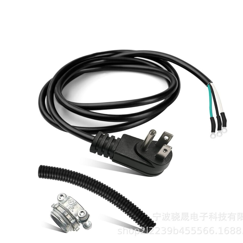 Dishwasher Power Cord Replacement Compatible with Whirlpool, Maytag Universal Three-Prong Power Cord 3X14Awg
