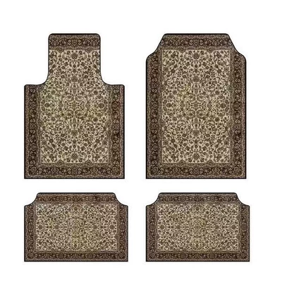 Cross-Border Temu Car Floor Mats Four-Piece – Avtomobil döşəmə paspasları - ymx-new-car-floor-mats-11-special-shaped-right-angles-4565cm-front-row-two-pieces