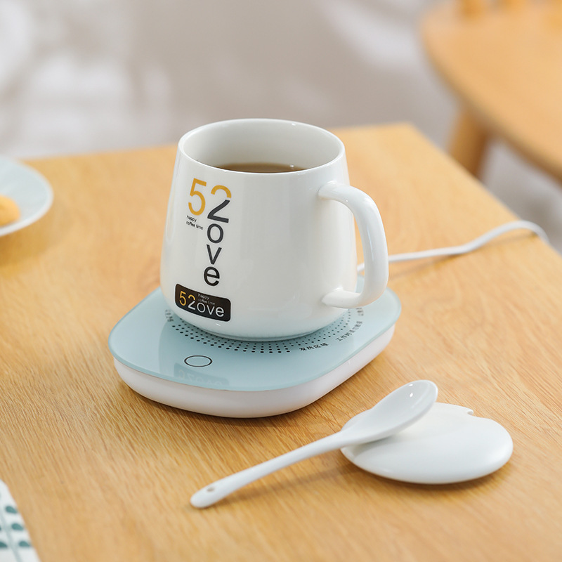 新暖暖杯55度加熱器自動(dòng)恒溫寶暖杯墊電保溫底座水杯子熱牛奶神器