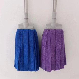Finely Woven Wet Towel Cloth Mop, One Mop for Household Use, Non-Shedding, Water-Absorbent Mop, Old-Fashioned Cleaning Special
