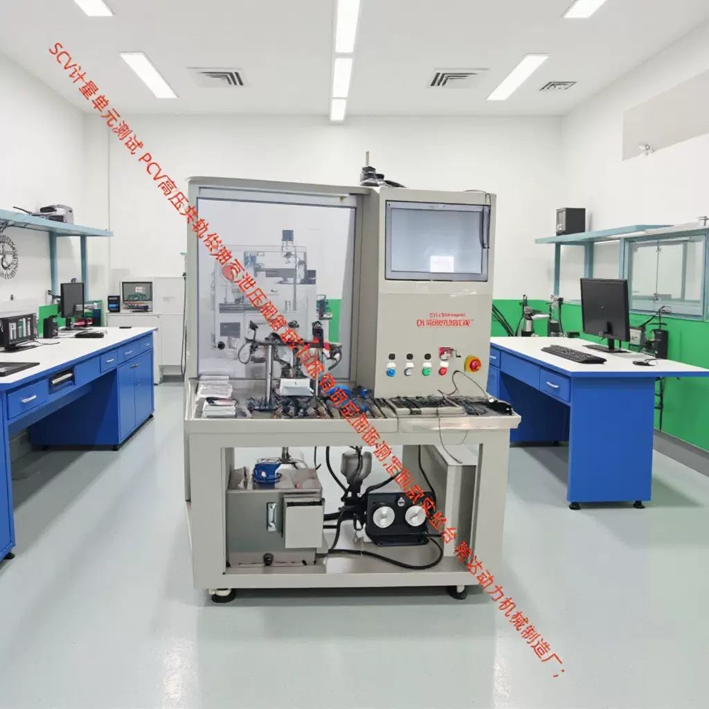 SCV计量阀试验台定制系统BOSCH高压泵驱动  新能源汽车PCV安全阀