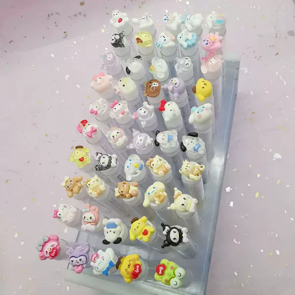 Cross-border Sanrio Eyelash Brush Single Test Tube Eyelash Brush Crystal Eyelash Brush Sanrio Makeup Brush Eyelash