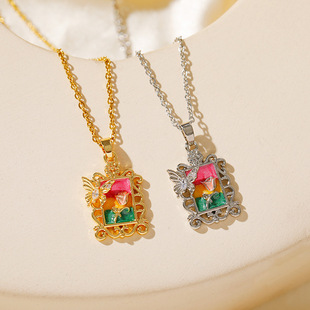 ����վ�¿�ins�L���L��ˇ�~�18k���ɫ�ͮ�õ�廨ë������Ů