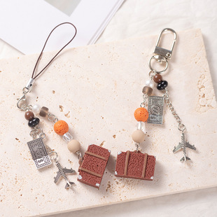 New Personalized Mobile Phone Pendant, Retro Creative Pendant, Bag Pendant, Mobile Phone Chain, Car Keychain, Jewelry Pendant