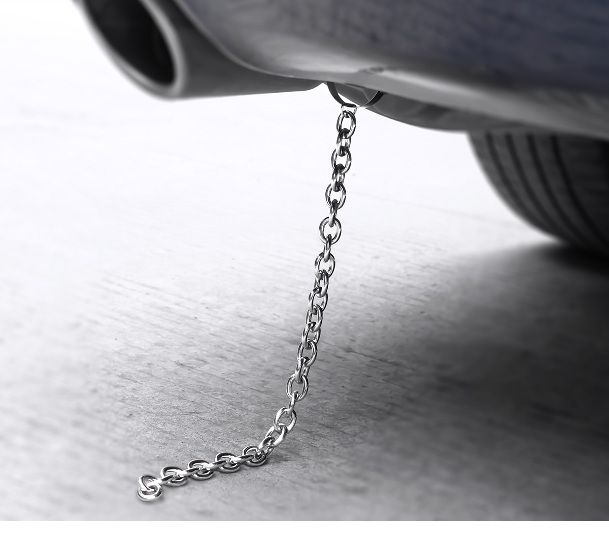 Car Static Electricity Chain, Static Electricity Nemesis, Alloy Grounding Chain, Fast Conductivity + Wear Resistance, No More Electric Shock When Getting into the Car