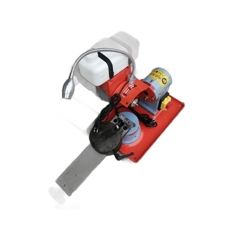 La máquina de molienda de hoja de sierra manual tiene una estructura compacta, un funcionamiento conveniente y un rendimiento estable.