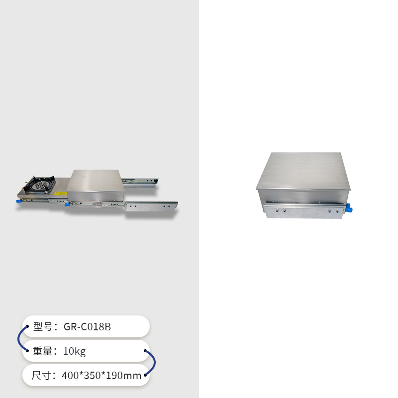 Cocina y baño Guangrun, autocaravana, estufa de extracción al aire libre, estufa de infrarroja de acero inoxidable, GR-C018B