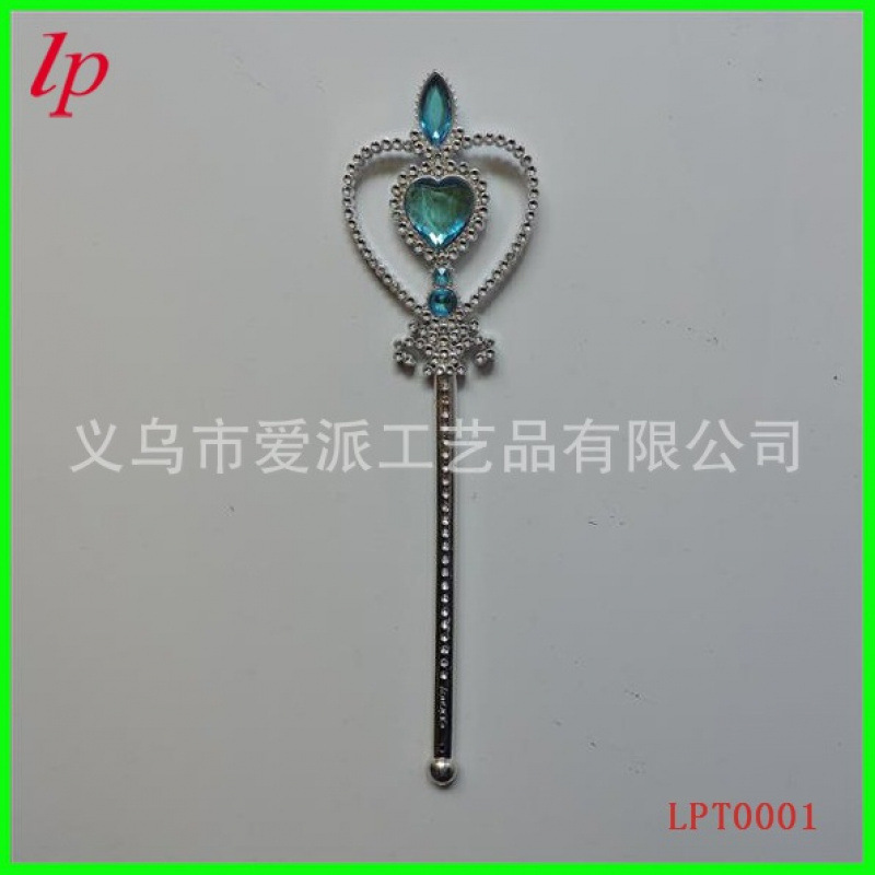 Heart Stick Cross-Border Magician Costume Accessories 1950S Jackson Sequin Accessories Cowboy Hat Set