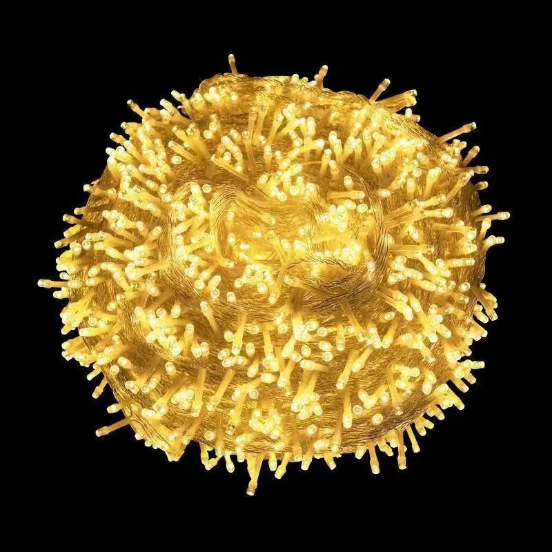 Cadena de luces LED Gypsophila luz intermitente Ingeniería de iluminación impermeable al aire libre Decoración de bodas de vacaciones Iluminación ambiente Cinturón de luces al por mayor