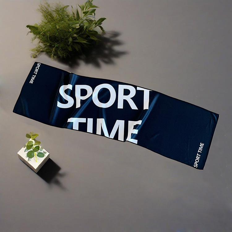 Toalla deportiva estampada con efecto frío, toalla refrescante de verano que absorbe el sudor y se seca rápidamente, toalla refrescante para correr y bádminton