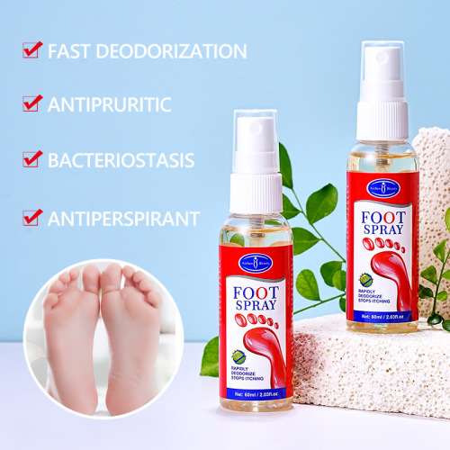 Cross-border aichun foot care spray foot sweat and foot odor spray wholesale foot odor spray foot cream combination wholesale