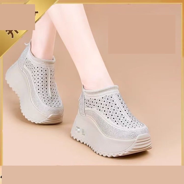 Zapatos Dongdong respirables zapatos de papá mujeres 2026 verano nuevo hombre pequeño de mujer aumento de altura delgada zapatos deportivos casuales