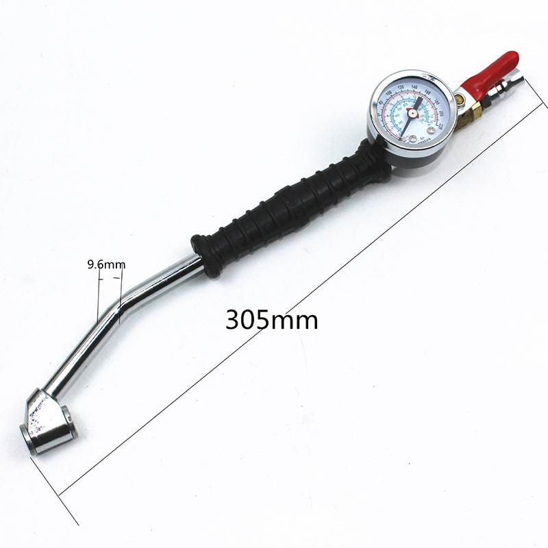 Barra de inflado rápido de neumáticos de automóviles varilla de inflado de camión con medidor de aceite alargado y engrosado interruptor de boquilla de inflado cabeza de punch
