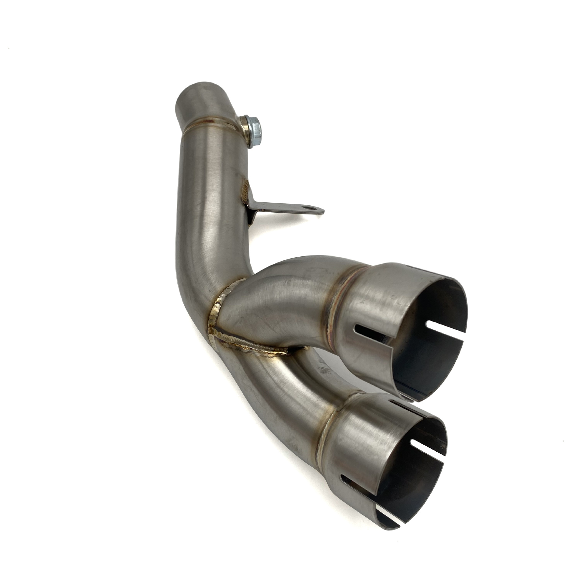 Applicable to Yamaha YZF-R6 06-20 motorcycle modification to back pressure drum to three-way catalytic middle exhaust