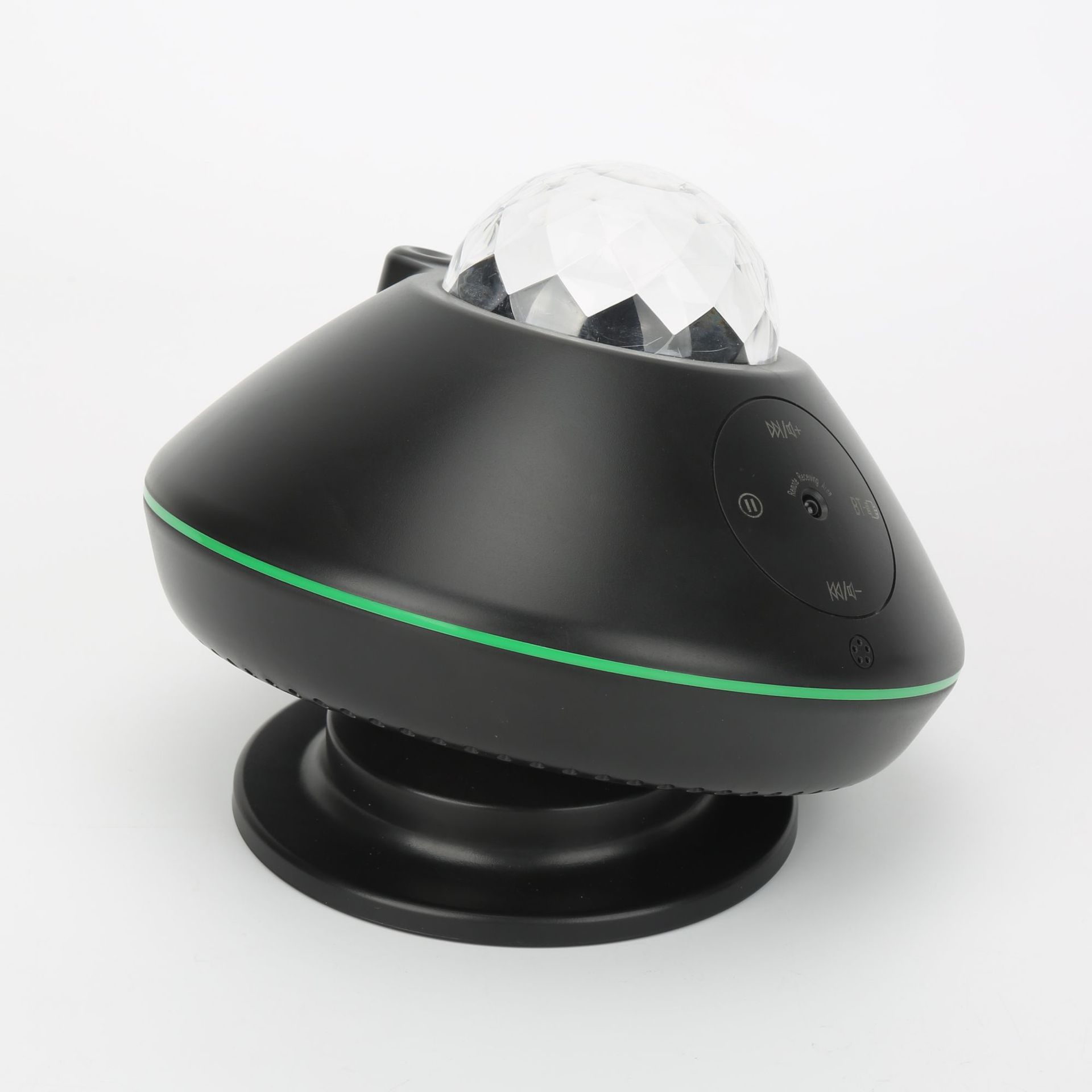 SKE圆锥形黑音乐星空投影灯APP控制激光氛围灯加工定制LOGO包装