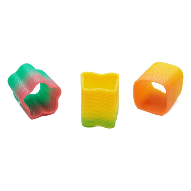 Fabricación profesional pequeño juguete mini 3,5 cm Taiwán en forma de color Arco Iris círculo huevo torcido regalo huevo divertido pequeño juguete