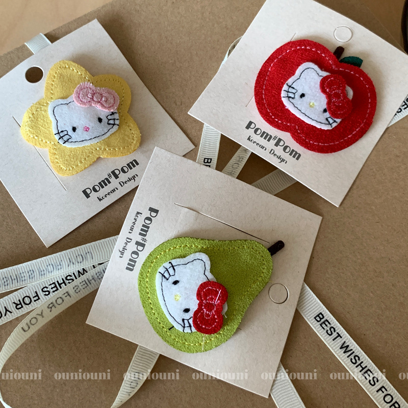 KT大合集！可爱猫咪BB夹韩系少女心刘海夹侧边夹子发卡韩国发饰品|undefined