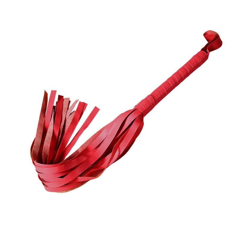 Qingge 55cm PU Leather Small Whip for Adult Couples Bondage Play — detail image 10