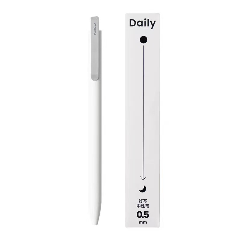 Envío gratis Kaco Chuxin Lingyue Jingdian Presione el bolígrafo de góner Examen de estudiante Cepillo Pen Set Colección al por mayor image 37