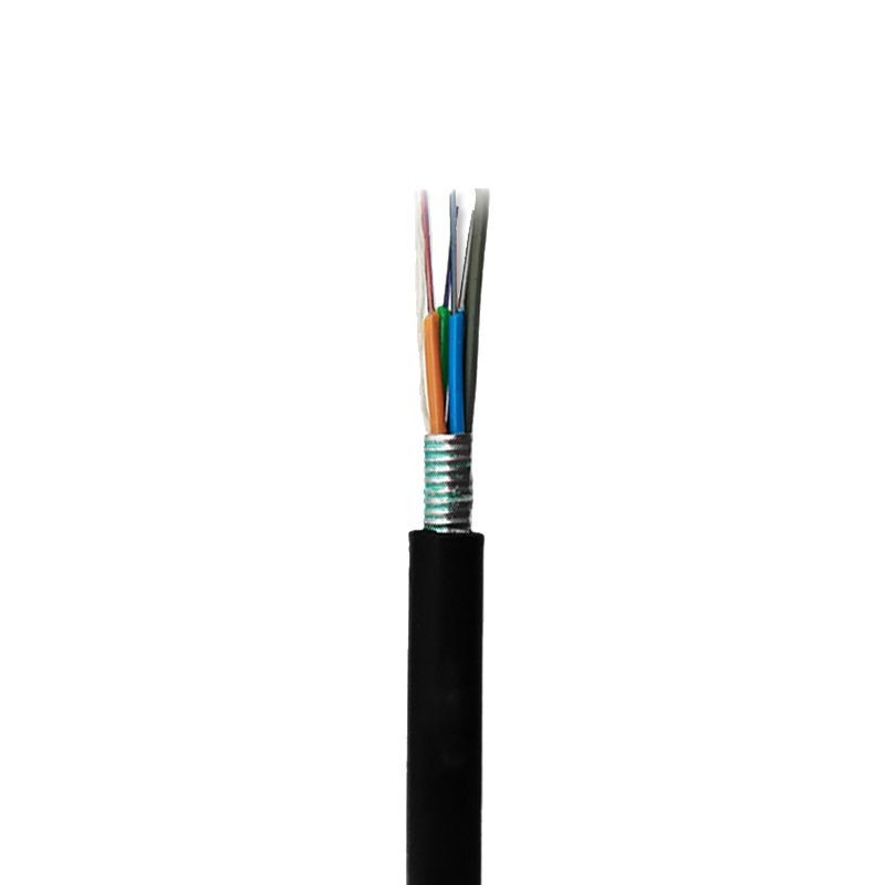 Cable de fibra óptica para exteriores GYTS en stock, de 4, 8, 12 y 24 núcleos, multimodo, universal, compuesto. image 6