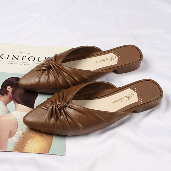 2235 pointed half drag-brown