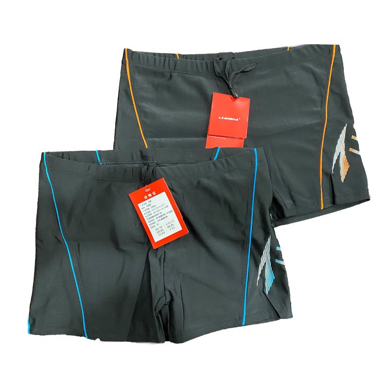 2026 Hot Spring Adult Plus-Size Swim Trunks Comfortable Loose-Fitting Swimming Shorts Beach Shorts Anti-Embarrassment