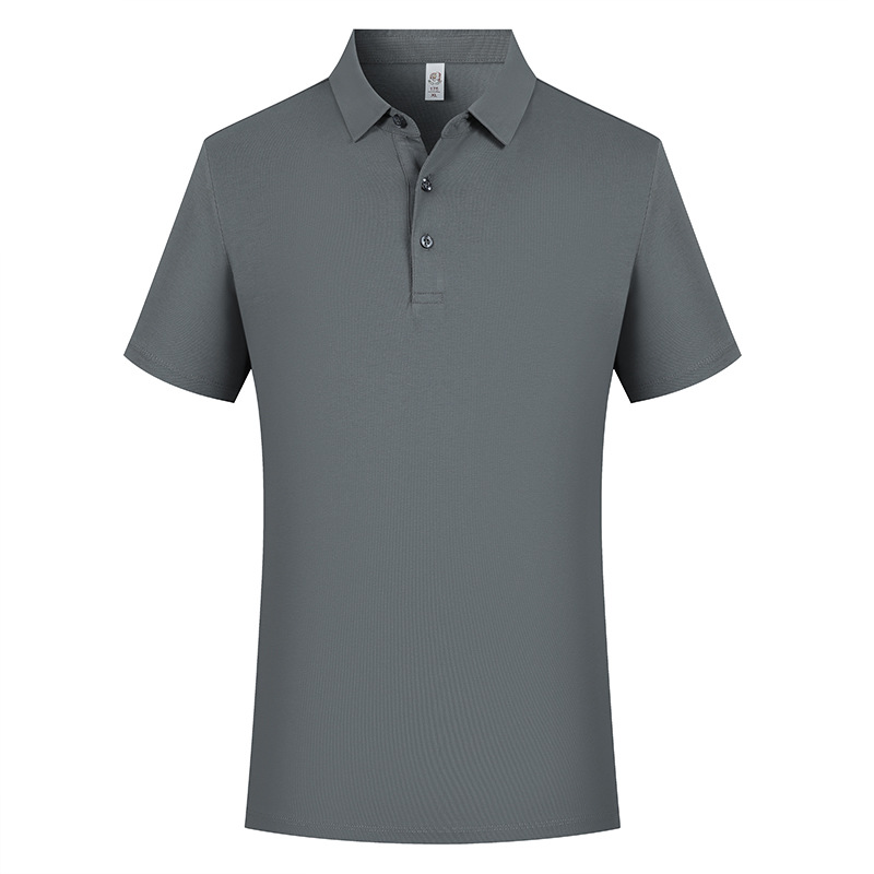 Plain solona cuatro hebillas sin huellas ropa de trabajo de negocios ropa de trabajo personalizada polo polo polo hombre sentido superior