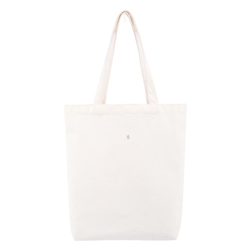 Bolsa de lona no impresa de estilo japonés buen producto bolsa de compras bolsa de almacenamiento portátil bolsa de tela de color sólido bolsa de libros para estudiantes bolsa de escuela