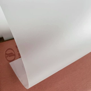 PP磨砂薄膜半透明 聚丙烯塑料薄膜 橡胶棍压延雾面膜PP功能膜订制