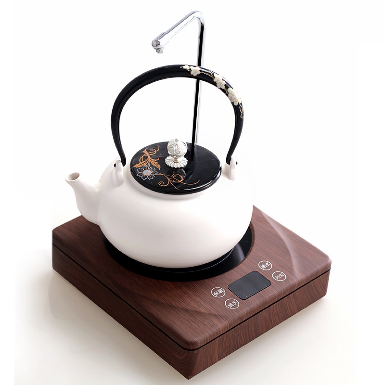 Smart Electric Water Pump Ceramic Stove Tea Stove Small Electric Tea Brewing Glass Pot Electric Stove Kung Fu Tea Brewing