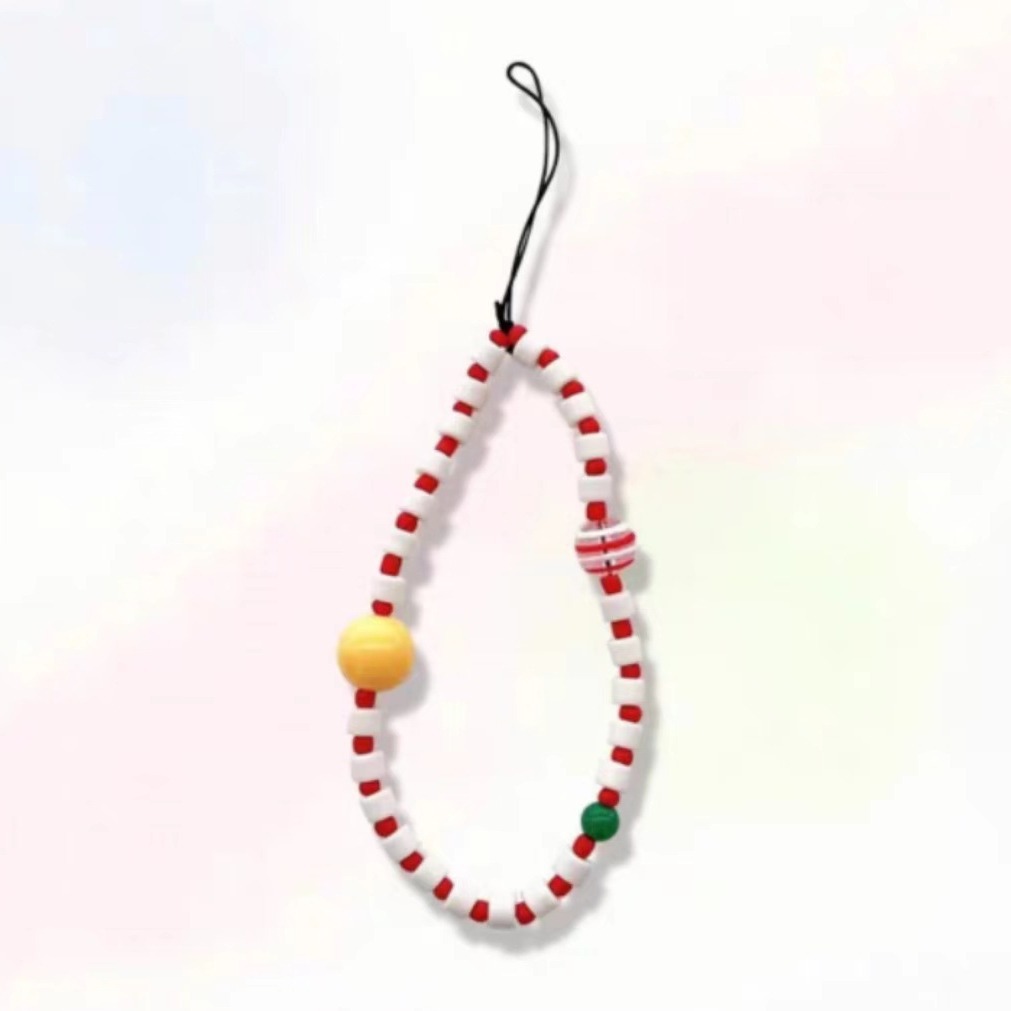 Ins divertido cordón de teléfono móvil de dibujos animados bricolaje nueva cadena portátil para la marca de moda Apple/Huawei/Xiaomi