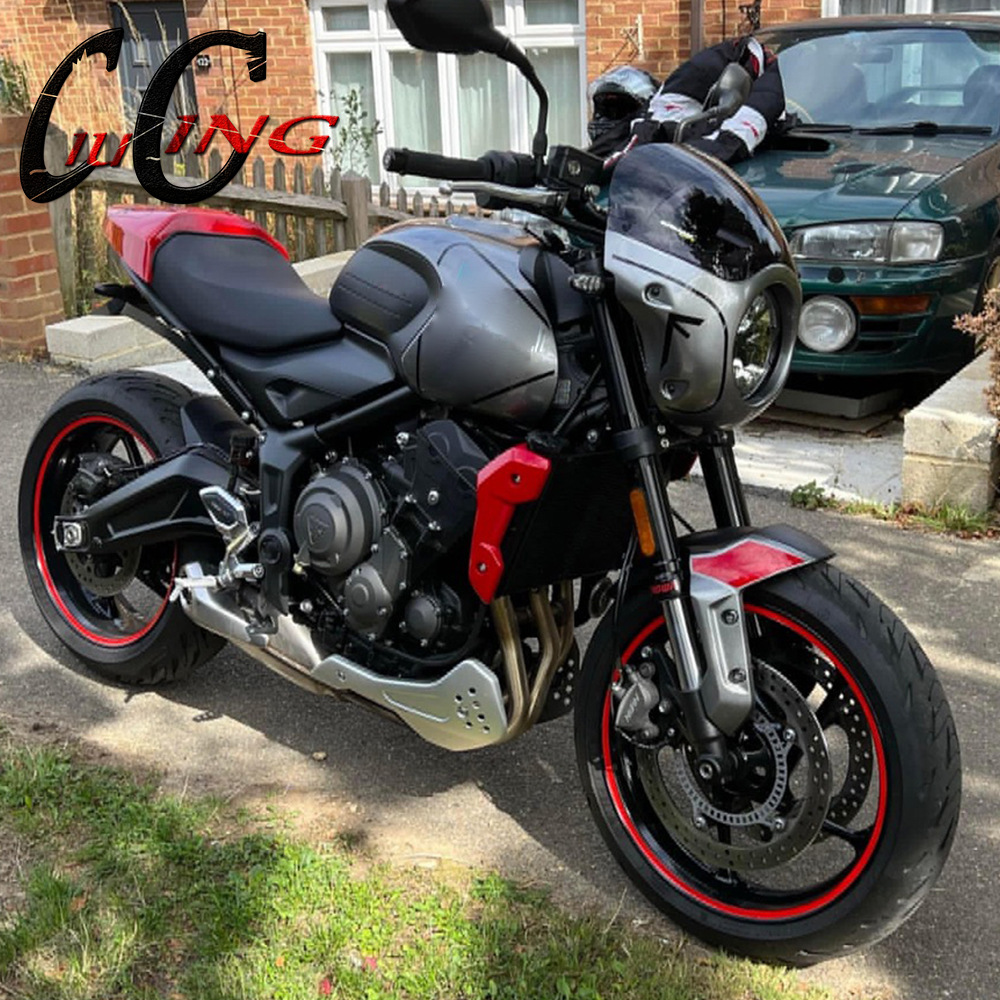Suitable for Triumph Trident 660 Trident660 Pig Hood Front Windshield Fairing 2023 2024