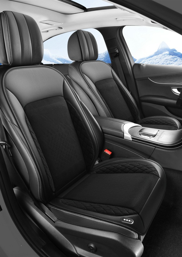 Summer Car Ventilation Seat Cushion, Cooling Seat Pad, Summer Cool Breeze Breathable Heat Dissipation Pad, Truck Backrest with Fan