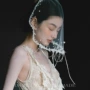 新娘写真人造造型面纱