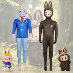 2025 越境ホットセールハロウィン POPMART バブルマートラブブコスプレ衣装ステージパフォーマンス衣装