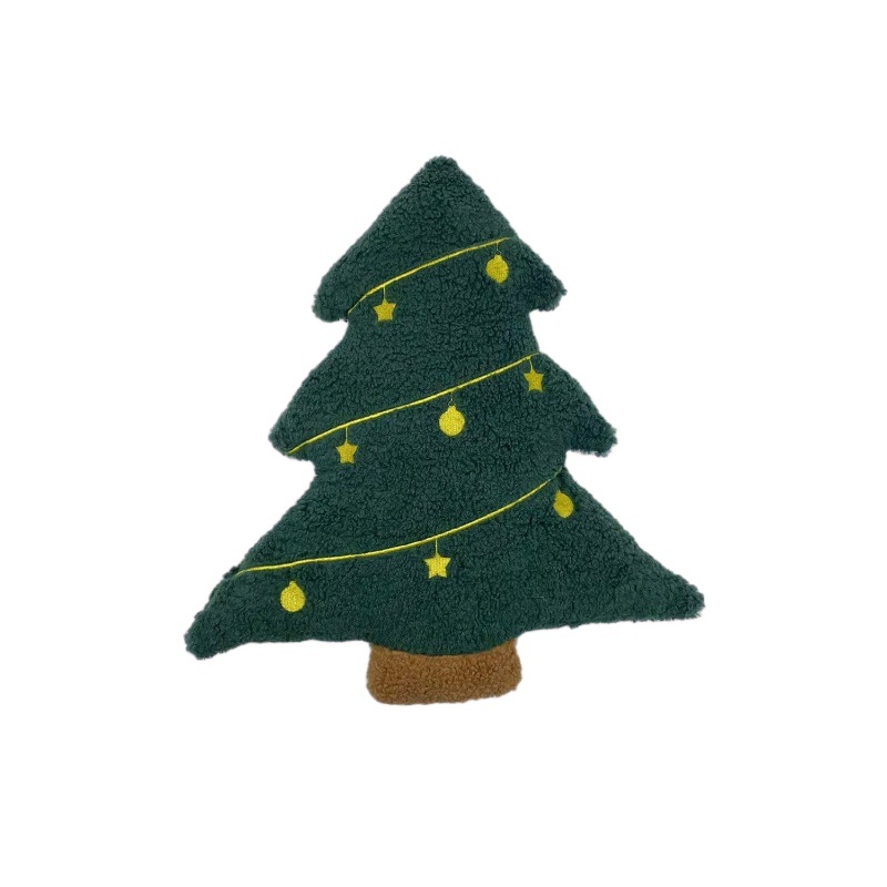 Nuevo Navidad almohada de Navidad peluche lindo juguete muñeca cojín árbol de Navidad muñeca decoración de regalo sofá