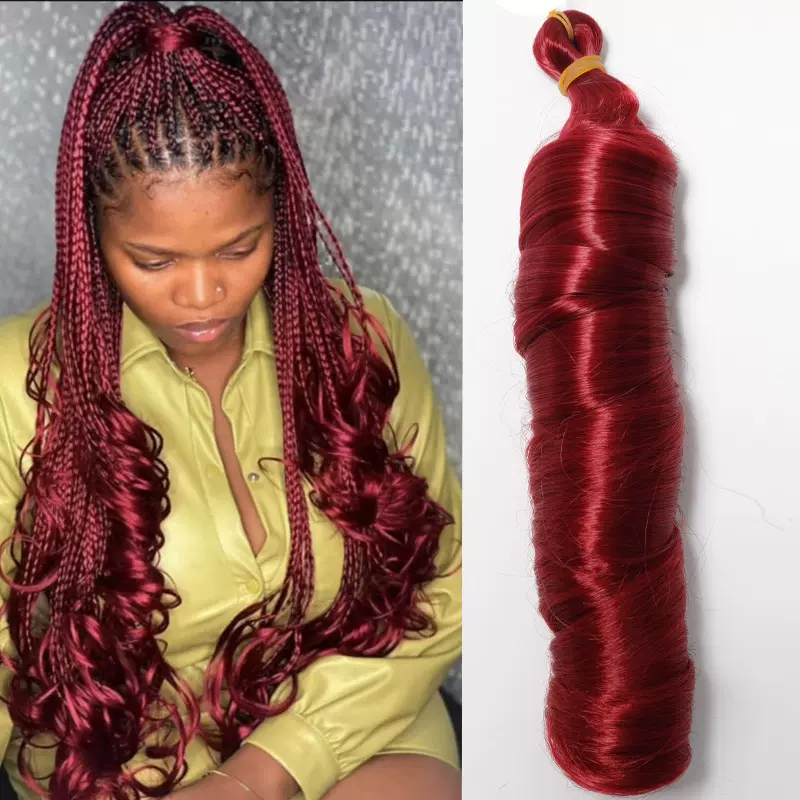 28inch French Loose Wave Crochet Braids Hair非洲假发辫子批发