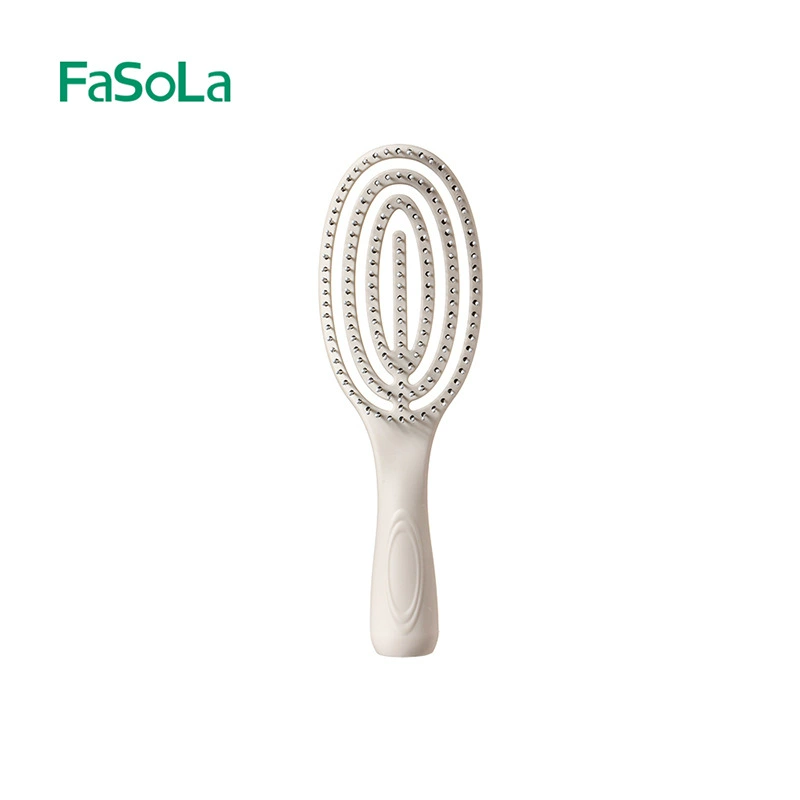 Массажер FaSoLa для кожи головы, завитая щетка, добавляет объём