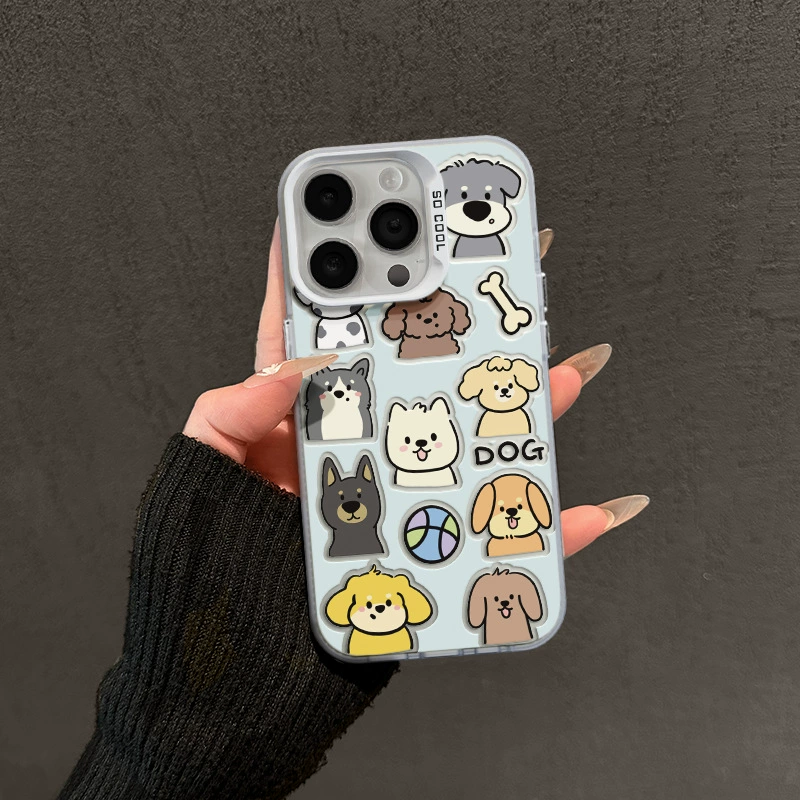 Apple, iPhone16, совместимый iPhone16 Pro, симпатичный мультфильм чехол для телефона, 14promax