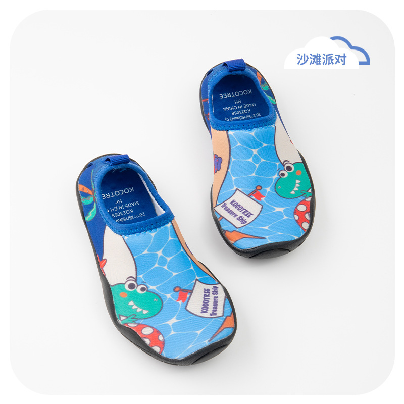 KK árbol zapatos de playa para niños antideslizante anti-corte niños niñas Bebé Zapatos aguas arriba parque acuático vadear natación calcetines Zapatos