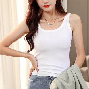 Summer knitted vest, base tank top, T-shirt sleevless, slim fit