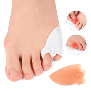 Upgraded Adjustable Inner and Outer Toe Cover Double Ring Toe Separator Toe Overlapping Separator